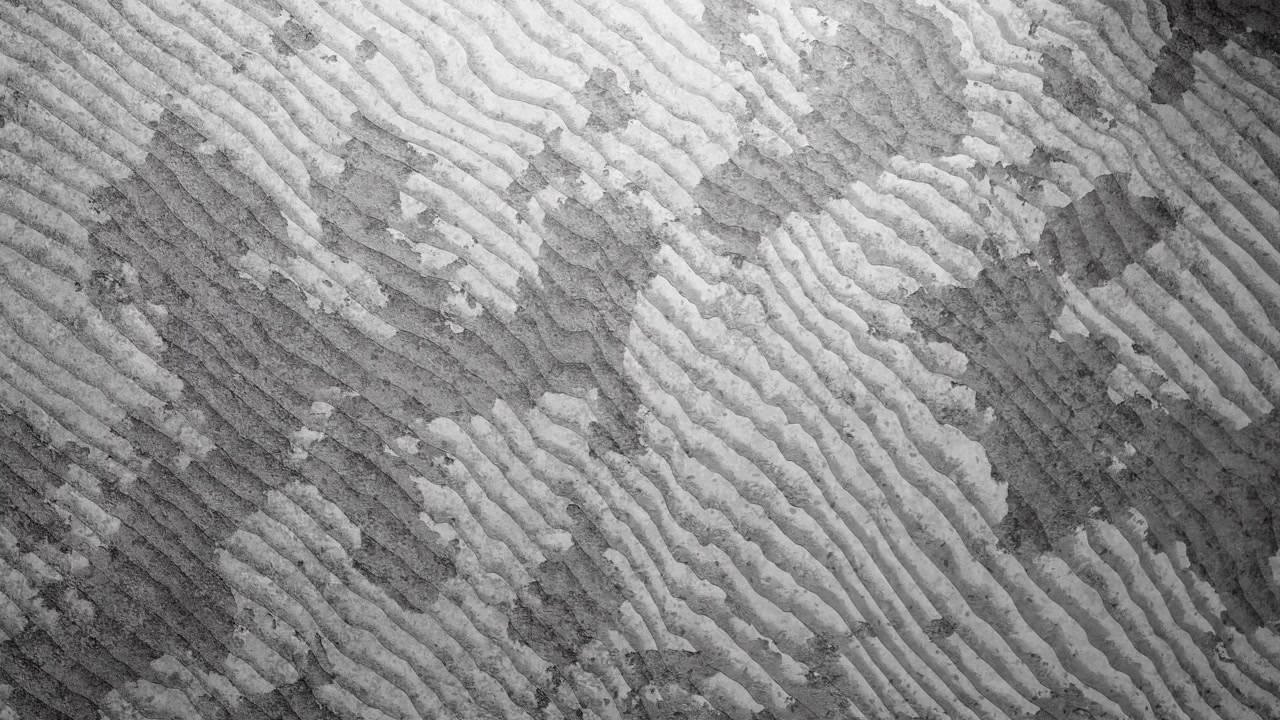 Textured Concrete Surface with Wavy Pattern