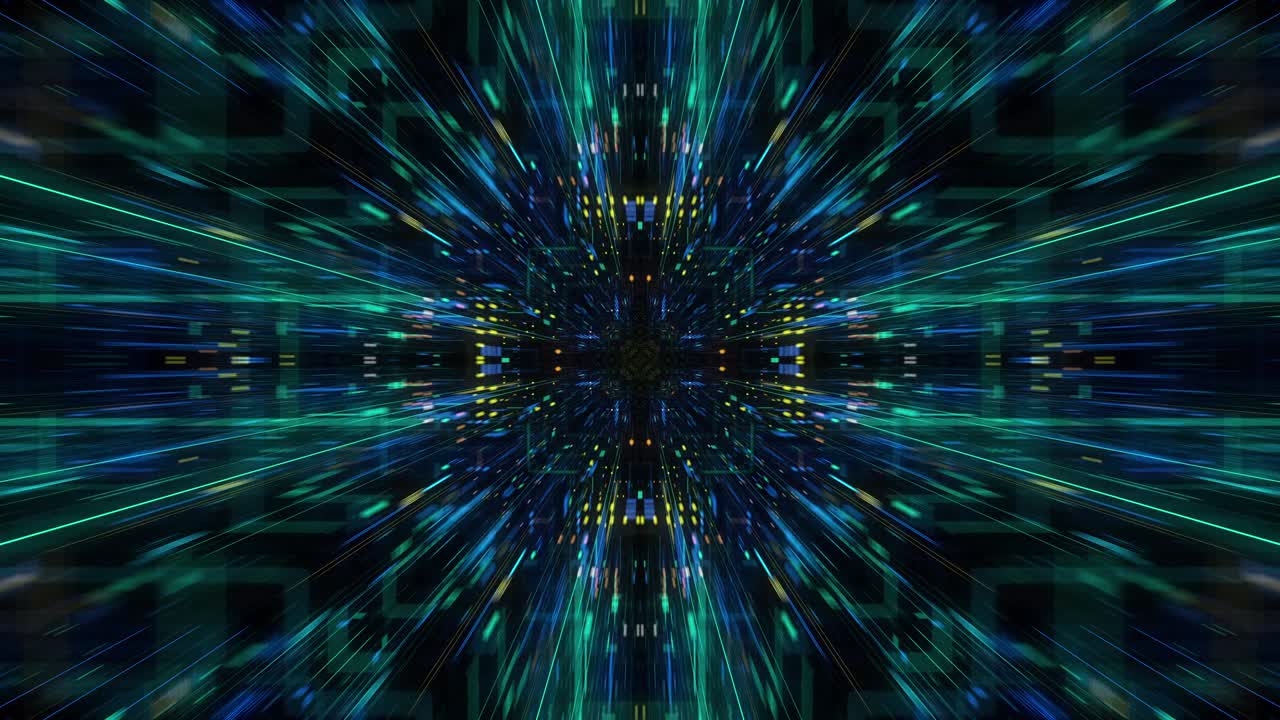 Seamless Loop Abtract Internet of Things motion background.