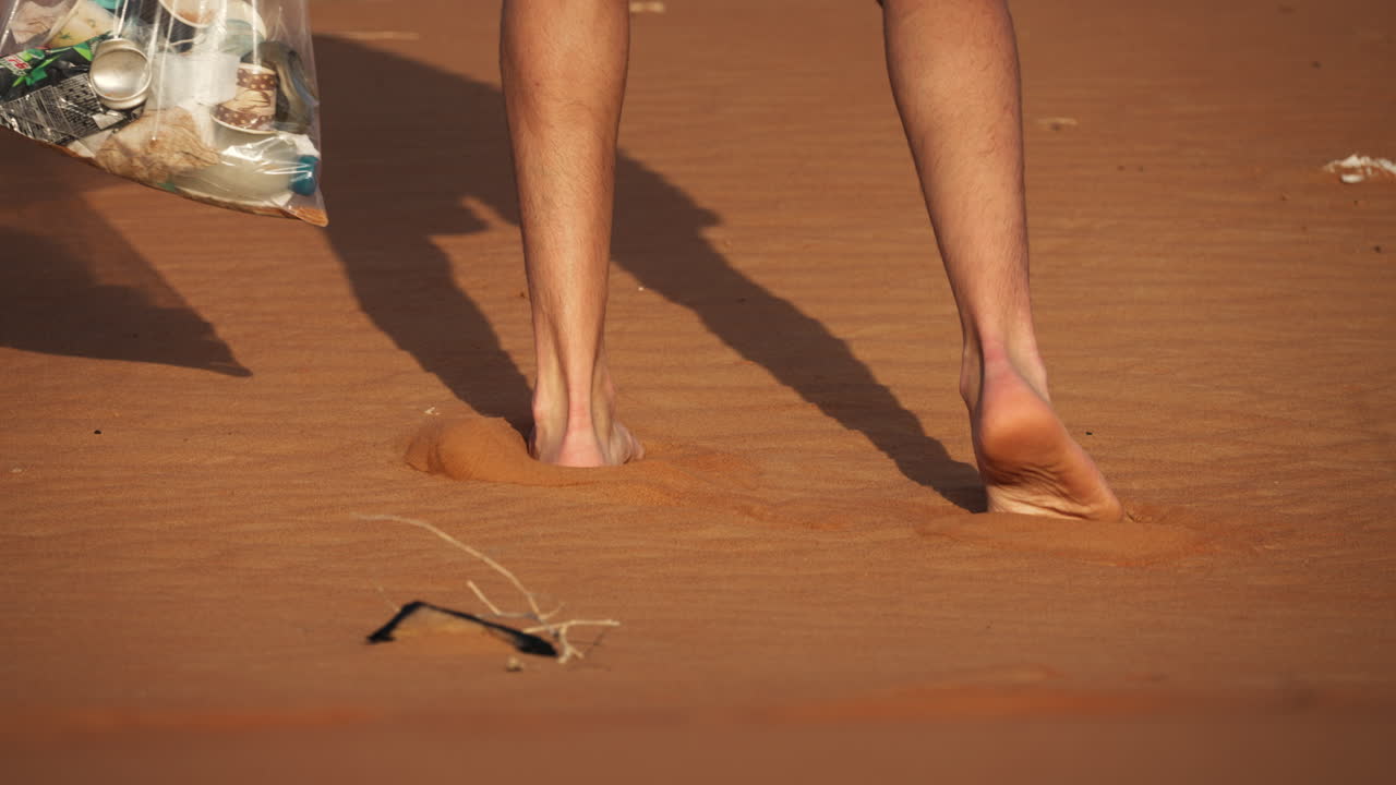 Beach Cleanup Volunteer