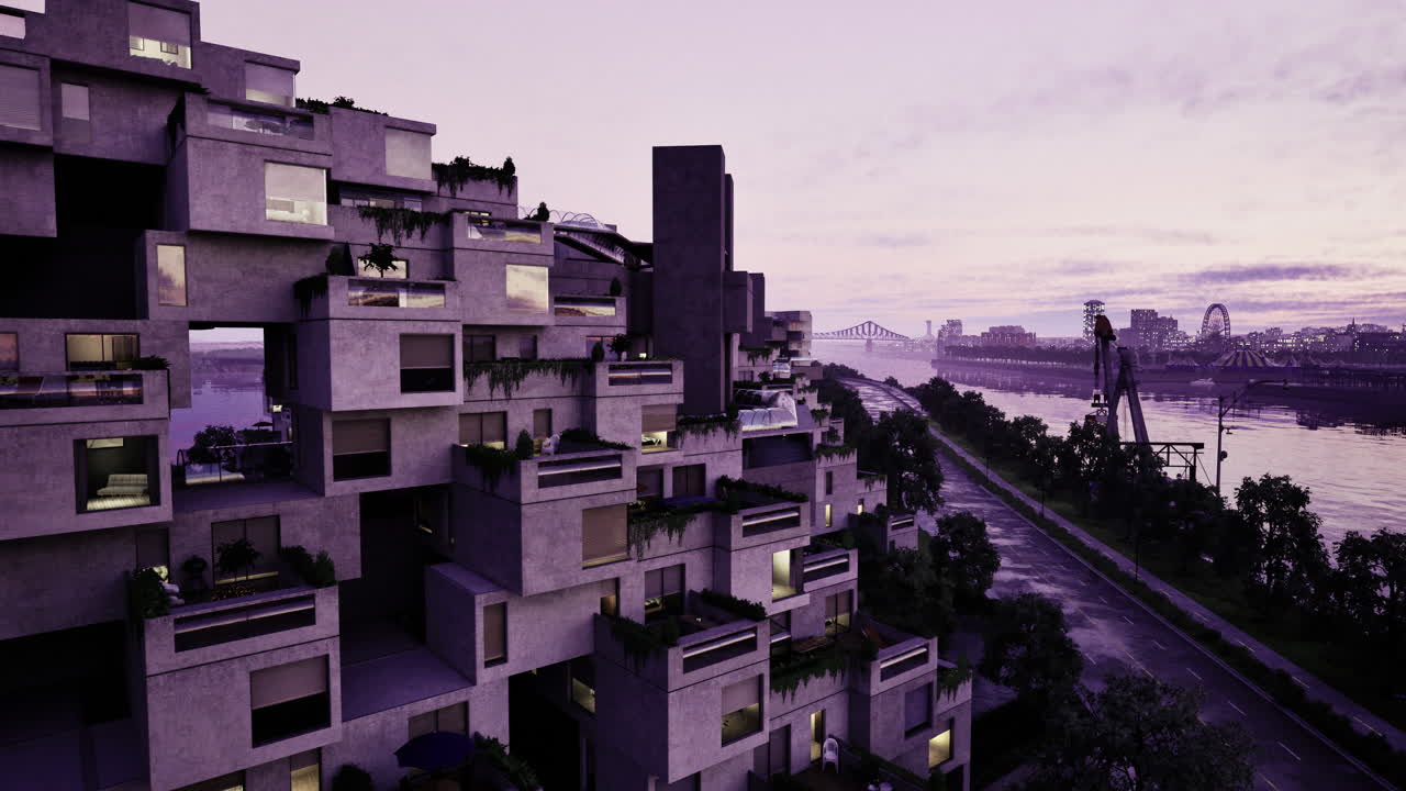 몬트리올에서 해가 지는 서식지 67