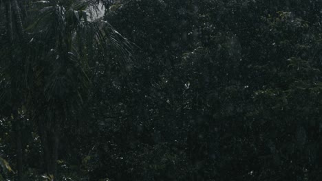 heavy rains are occurring during the rainy season due to the arrival of monsoon winds