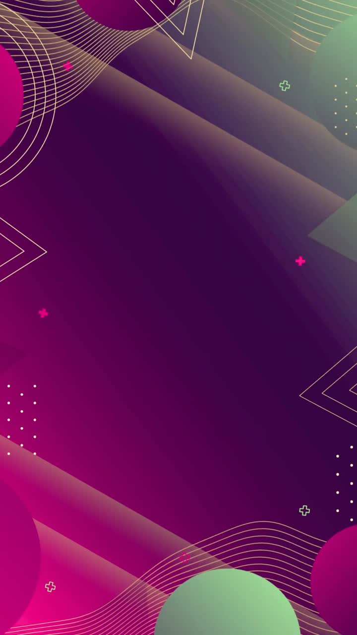 Sfondo astratto dinamico con forme geometriche in movimento e colori sfumati