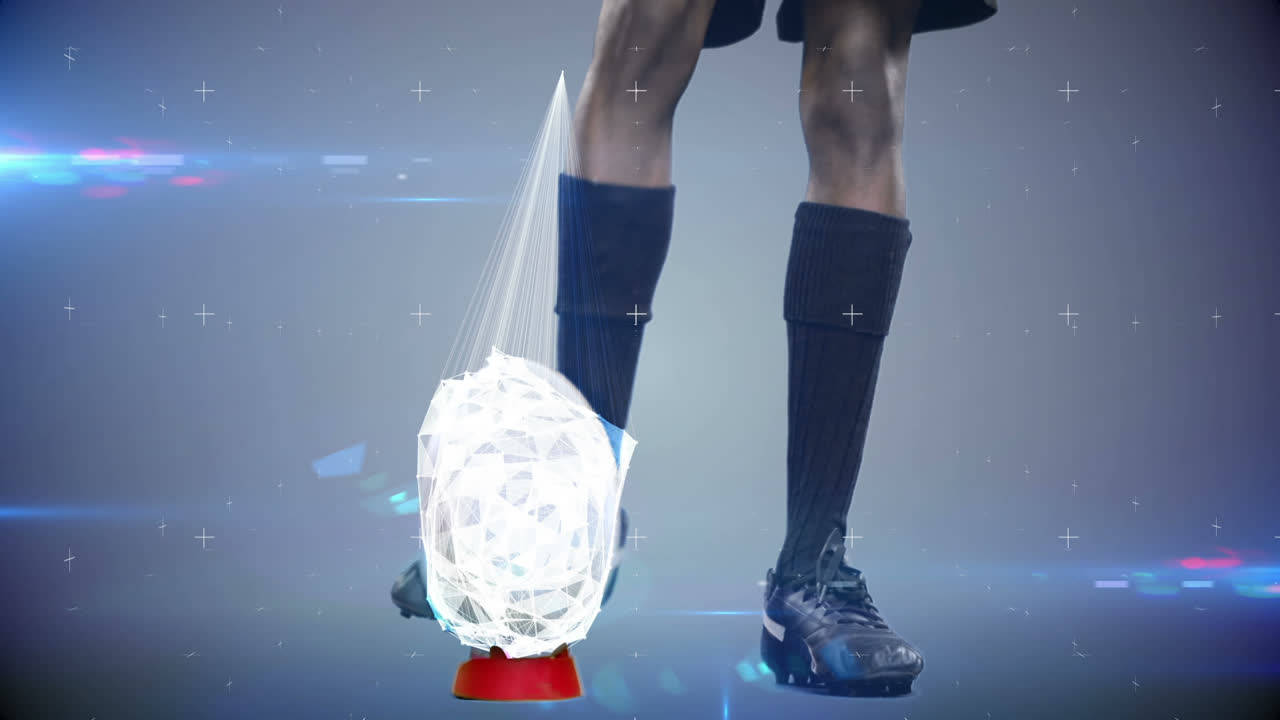 tecnología futurista que rastrea los movimientos de los atletas