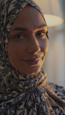woman in hijab portrait