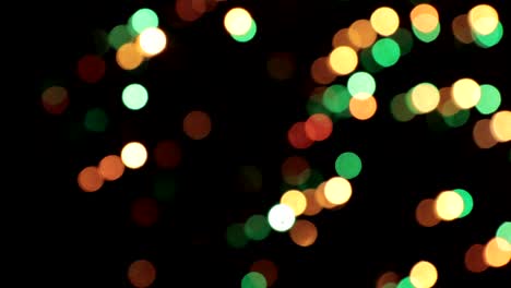 fondo bokeh. guirnalda parpadeante multicolor abstracto fondo borroso