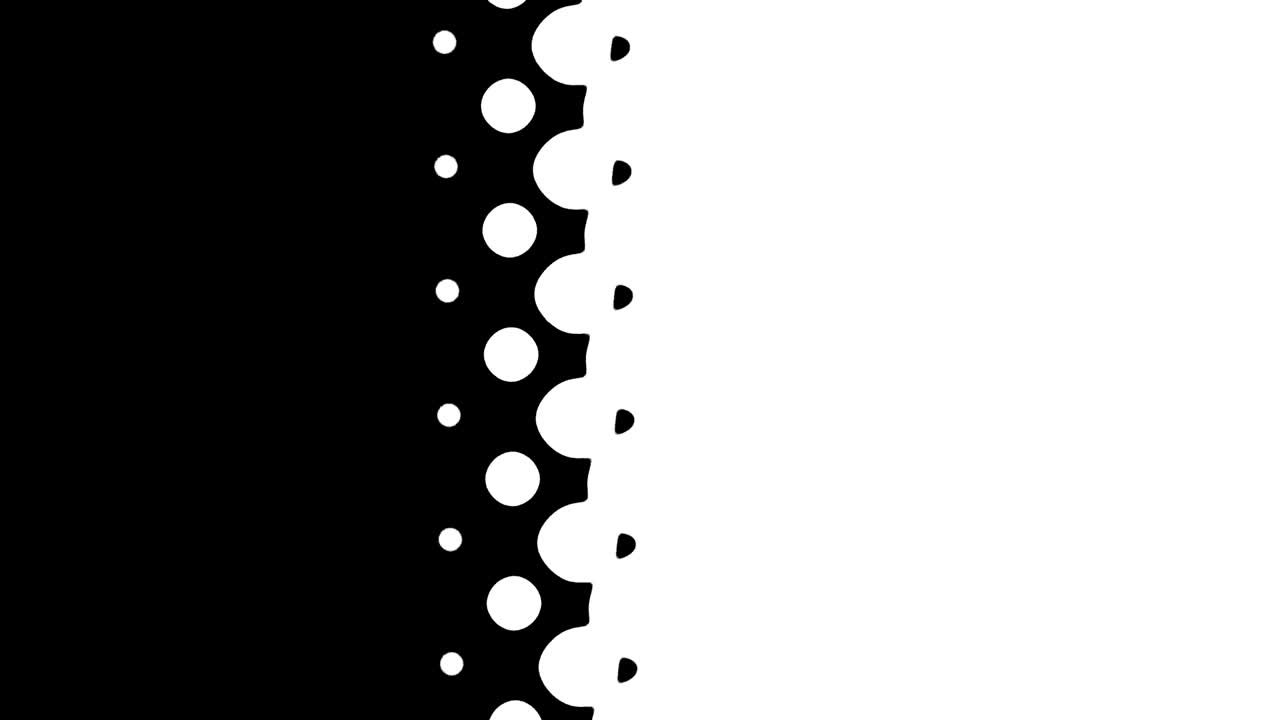 circle transition abstract background