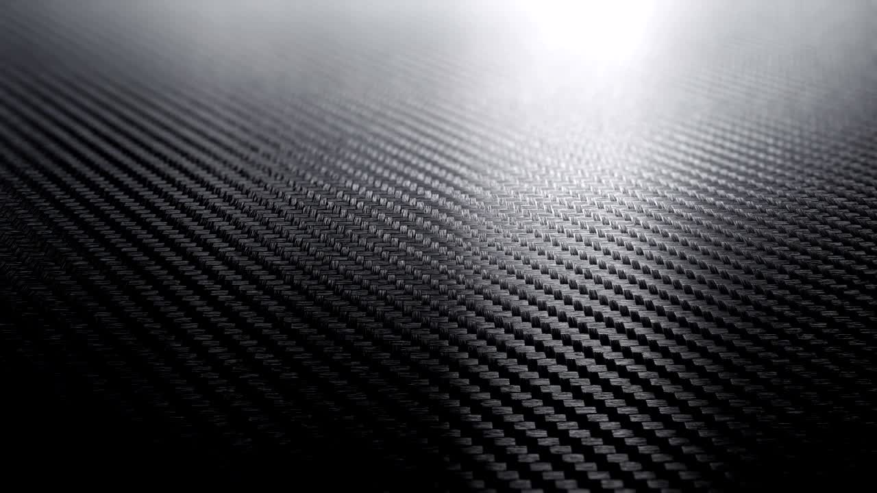 bucle de fondo con patrón metálico de carbono negro
