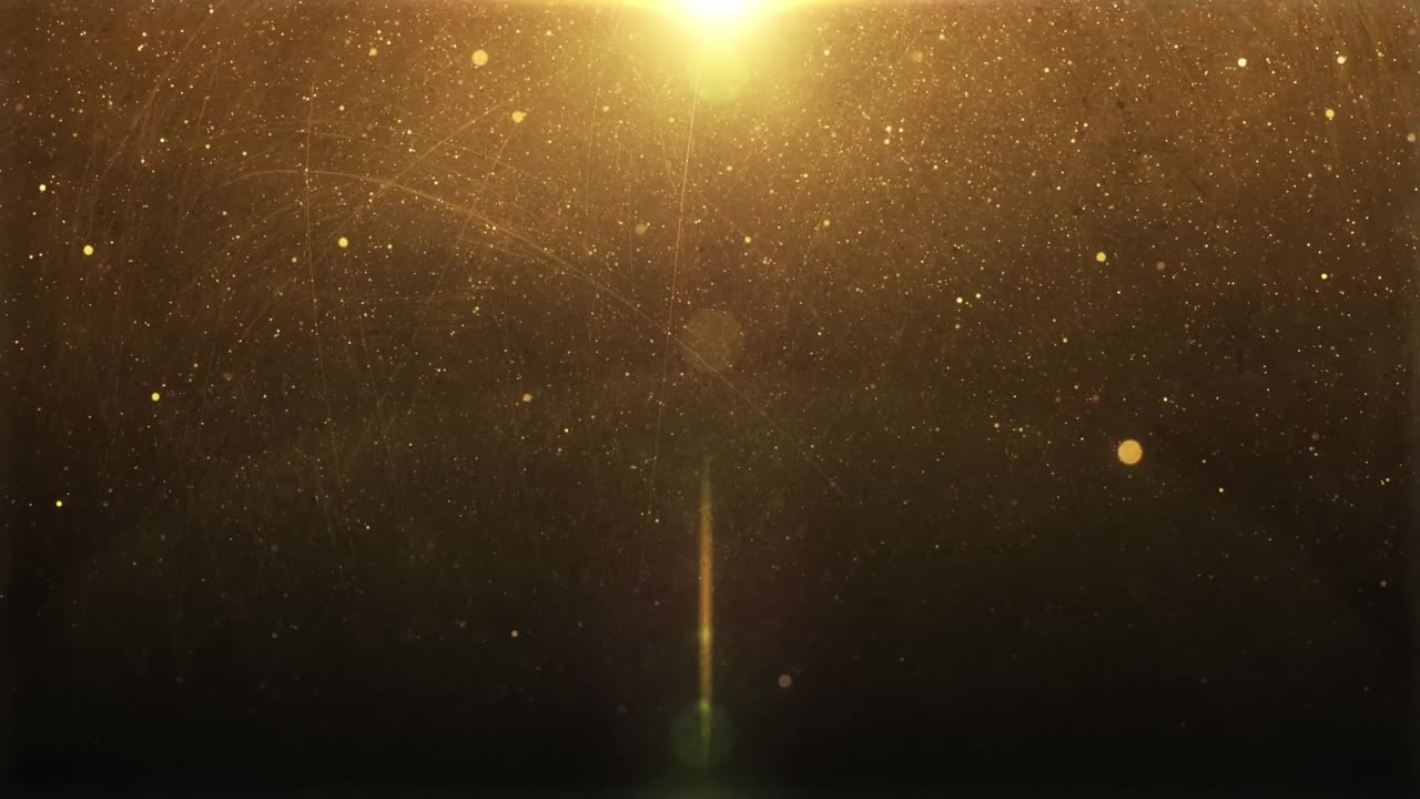 Motion Background - Golden Light