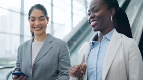 discussion, friends and businesswomen