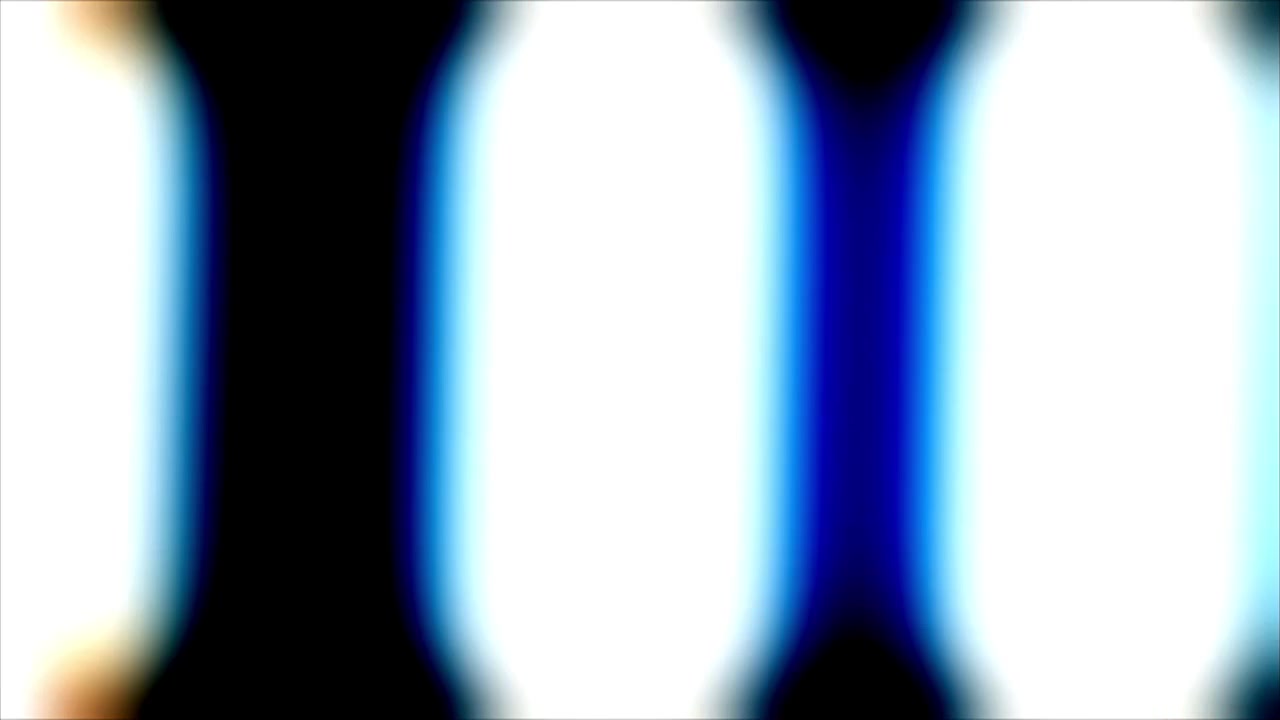 Dynamic Light Leaks and Lens Flares Transition on Black Background
