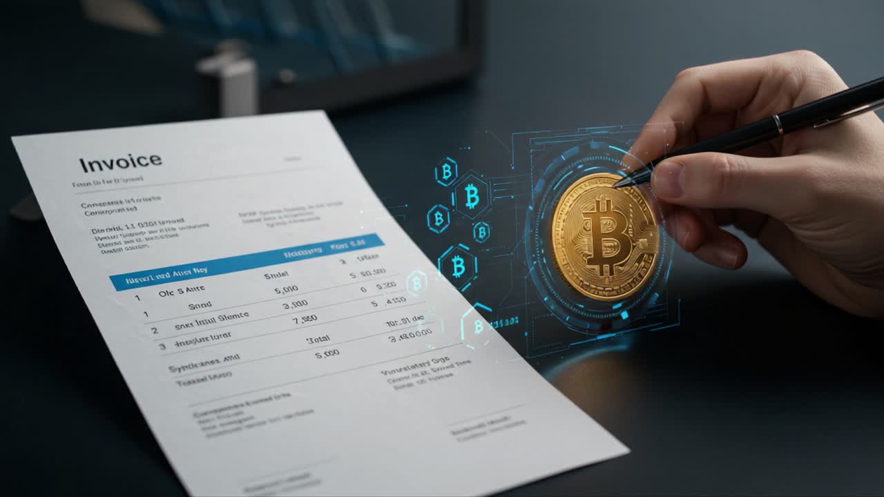 A Detailed Examination of Cryptocurrency Invoices: Analyzing Digital Transactions with Bitcoin and Blockchain Insights