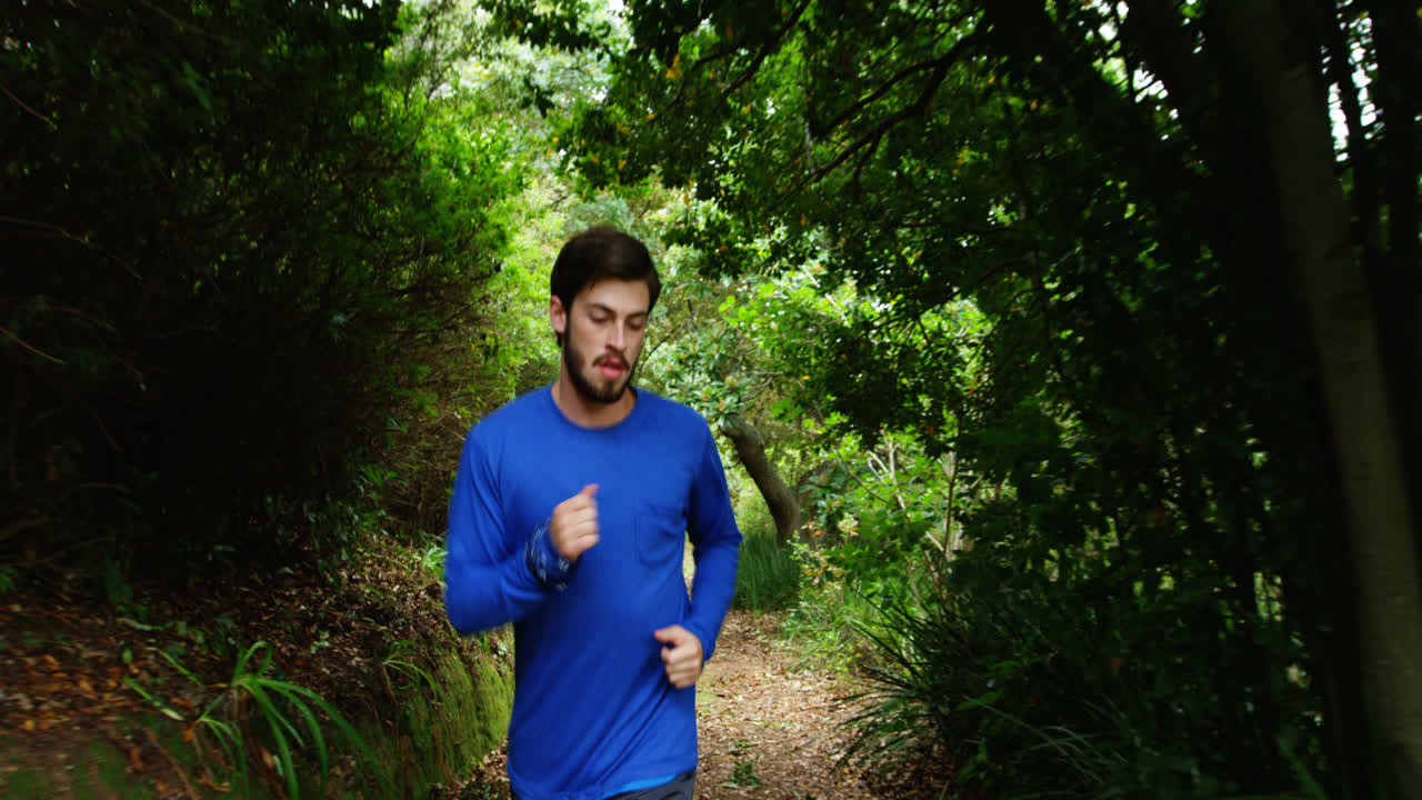 달리는 스포츠맨 의 앞면