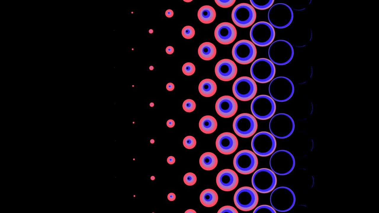 transición del círculo fondo abstracto