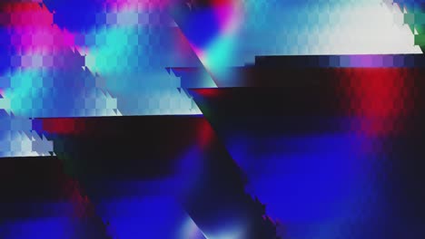 kaleidoscopio en movimiento. gráficos en movimiento de 4k