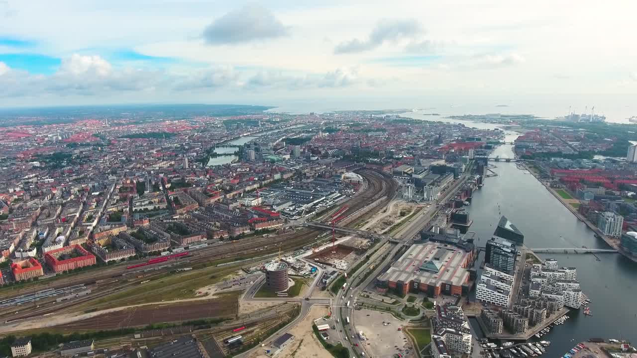 코펜하겐 의 도시 에 대한 공중 사진