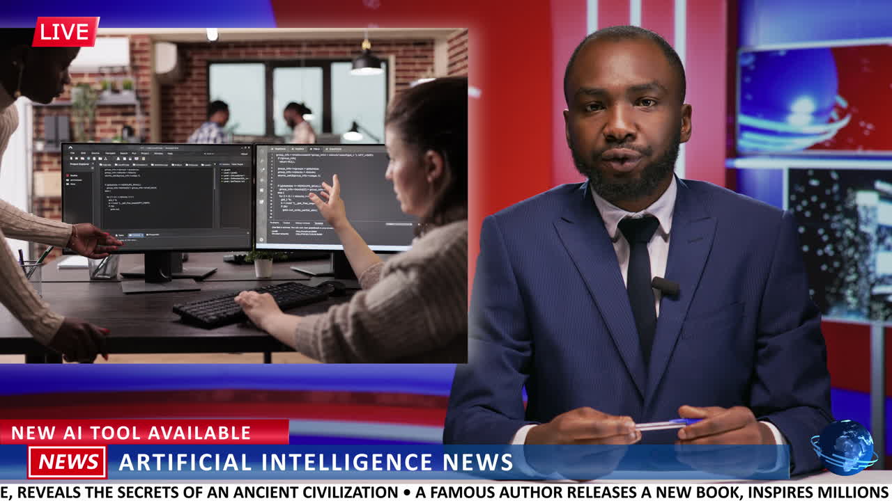 Reporter talks artificial intelligence