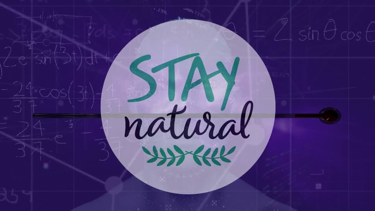 Animation of stay natural text and data processing over grid