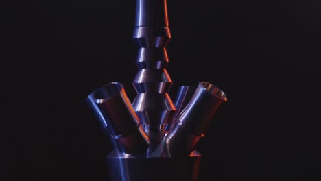 close-up of a hookah pipe