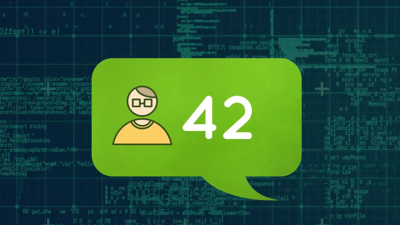 메시지 거품 아이콘