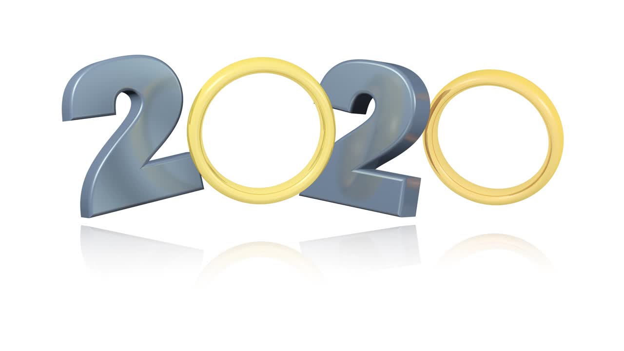 Gold Wedding Rings 2020 design in Infinite Rotation