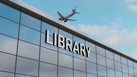 edificio de la biblioteca