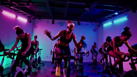 energized spin class workout