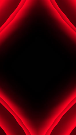 motion graphic of geometric red lights background realistic design