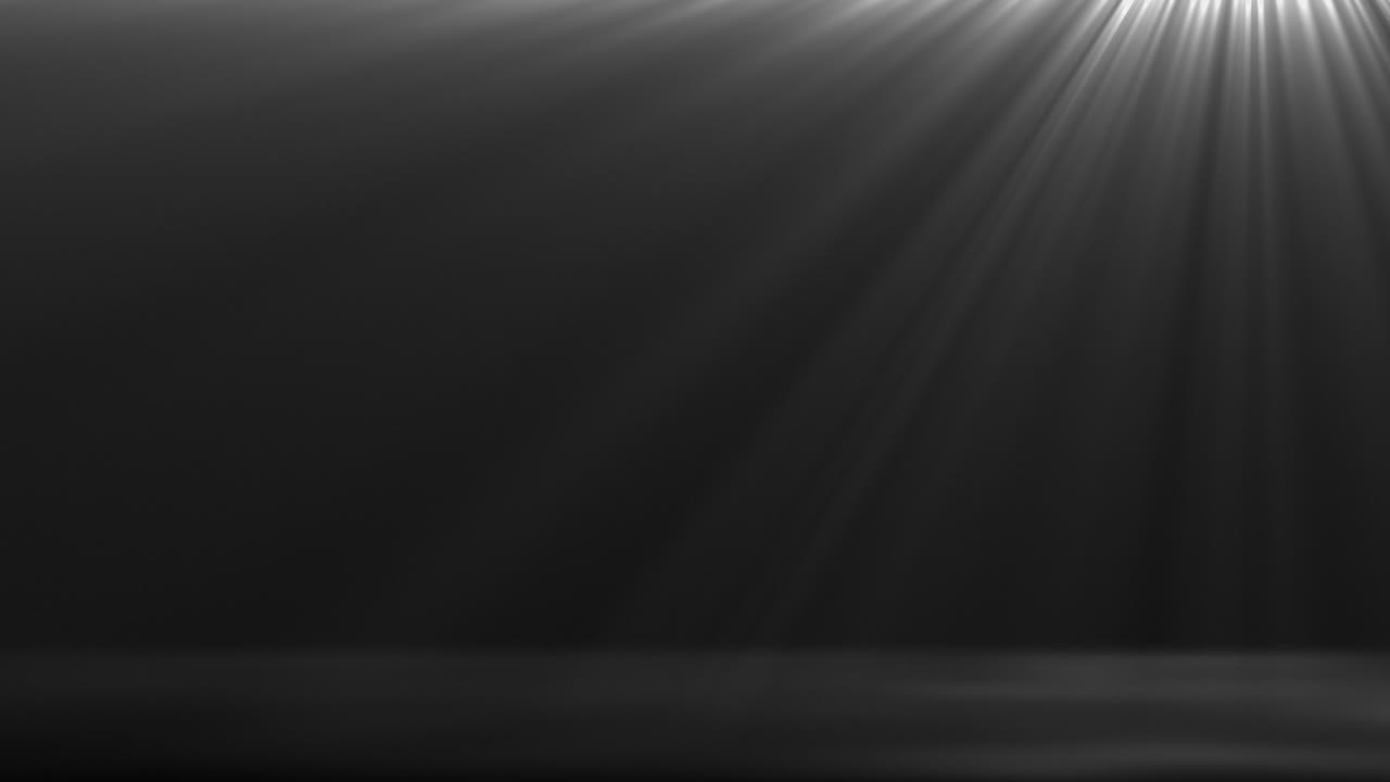 Abstract Light Rays on Dark Background