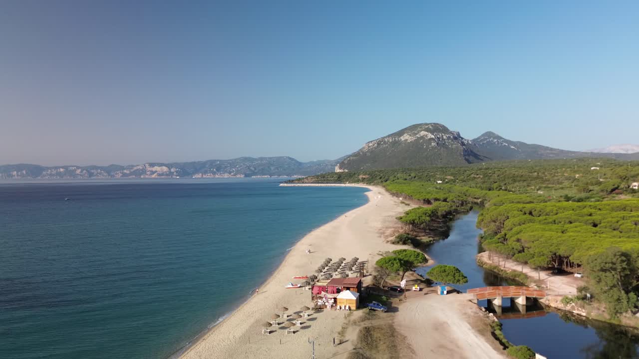 nature, vacation, summer, italy, beach, sea, travel, sand, water, coast, panorama, drone, lagoon, see, travel destinations, sardinia, landscape, ocean