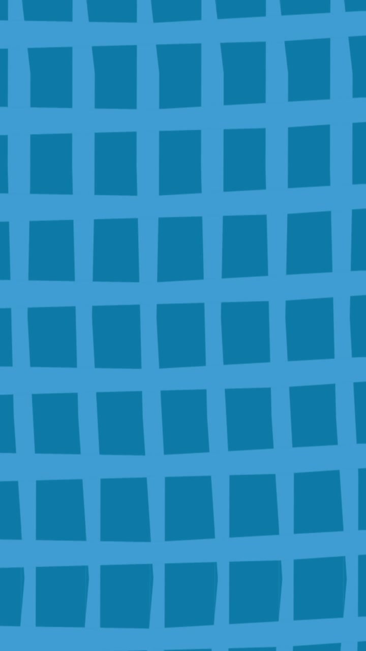 Animation of mesh of blue squares on dark blue background