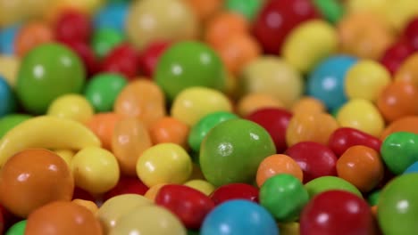 colorido fondo giratorio de dulces de caramelo.