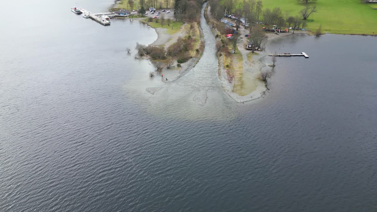 Ullswater Steamers And Glenridding Sailing Centre In The Lake District, England