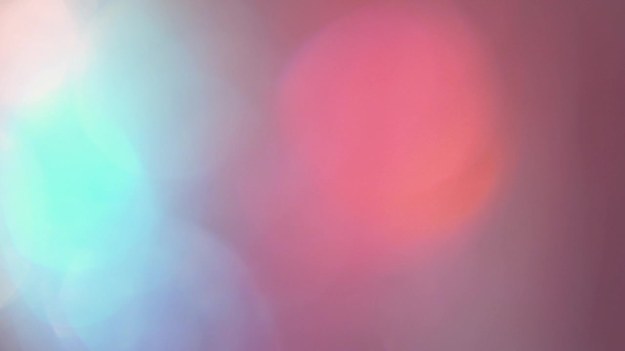 Dynamiske abstrakte bokeh-lys, der skifter og sløres