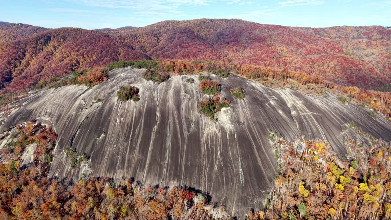 노스캐롤라이나주 스톤 마운틴 NC로 공중 푸시 인