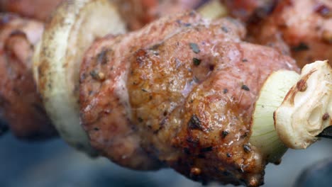 barbacoa de carne deliciosa bbq 4k