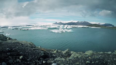 Lapso-de-tiempo-de-un-lago-de-hielo