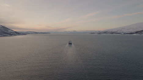 Cargo-ship-transporting-products-on-the-ocean