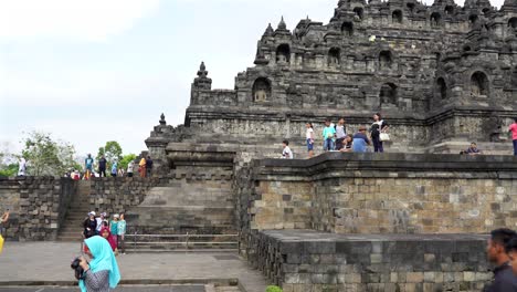 borobudur temple in indonesia