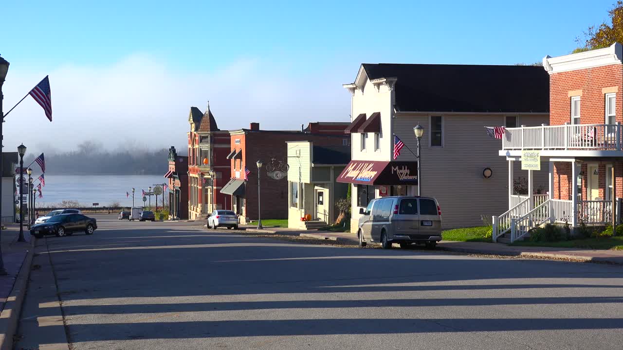미시시피 강을 따라 위스콘신의 기이 한 마을 trempealeau 1