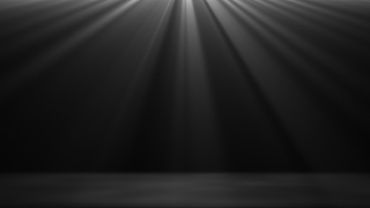 Spotlight Effect on Black Background