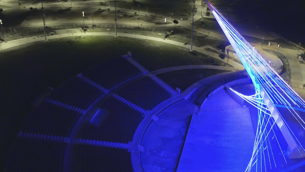 Night in the city - Aerial