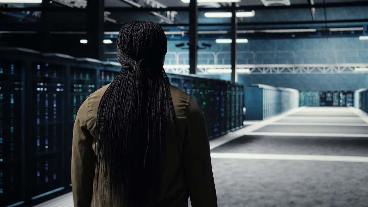 Data center system administrator oversees IT gear