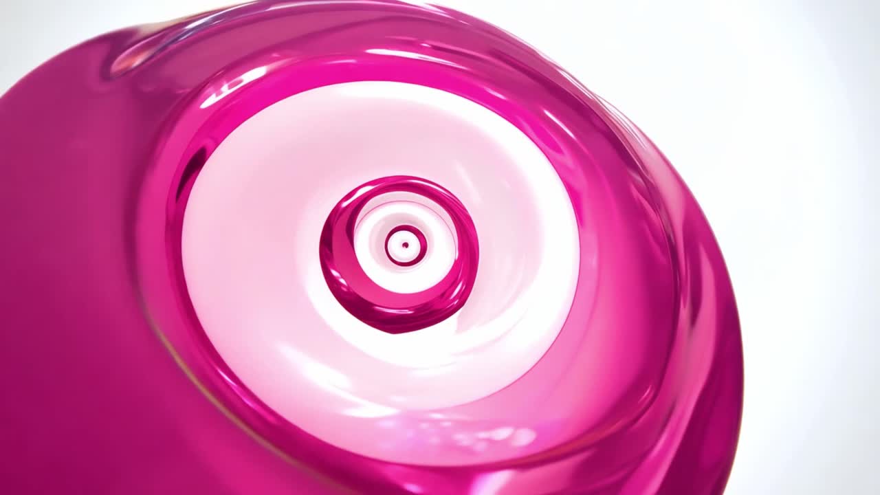 Abstract Pink Spiral Tunnel Background Loop