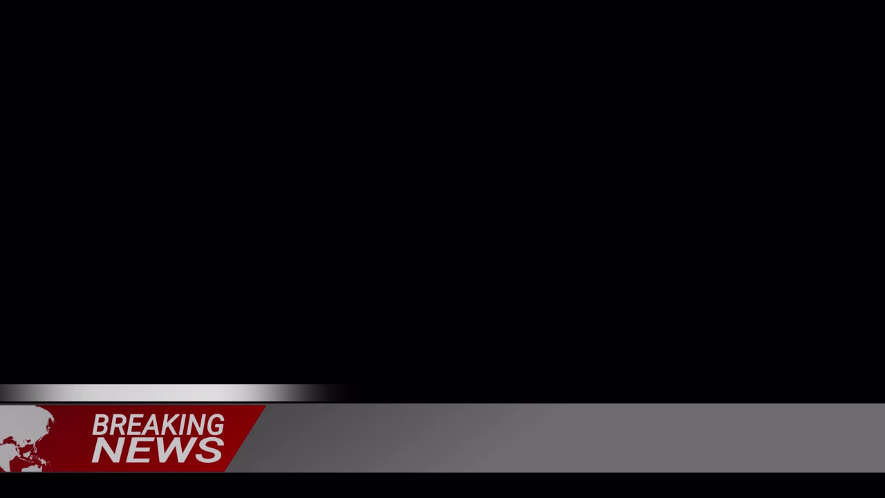 Breaking News Lower Third Graphic Overlay