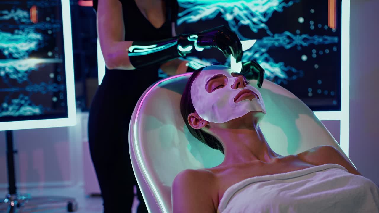 Futuristic Facial Treatment