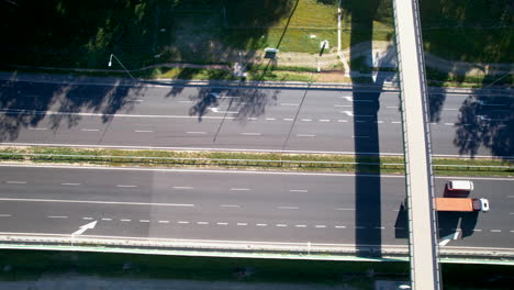 Observing-Perspective-of-Gdynia,-Wielki-Kack,-Poland---Aerial-Panning