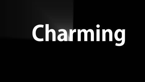 charming text animation message motion graphics