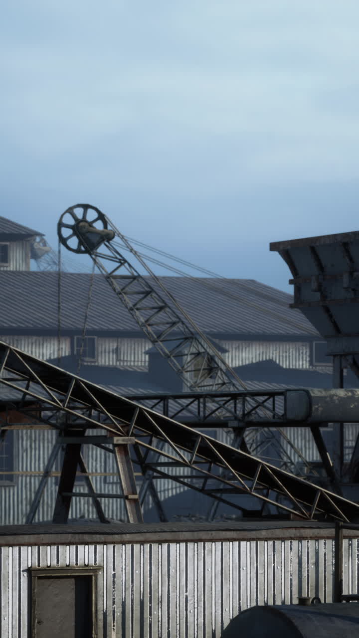 오래된 광산 시설