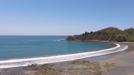 Drohnenaufnahmen-Aus-Der-Luft-In-Der-Nähe-Des-Hotels-Punta-Islita-In-Costa-Rica