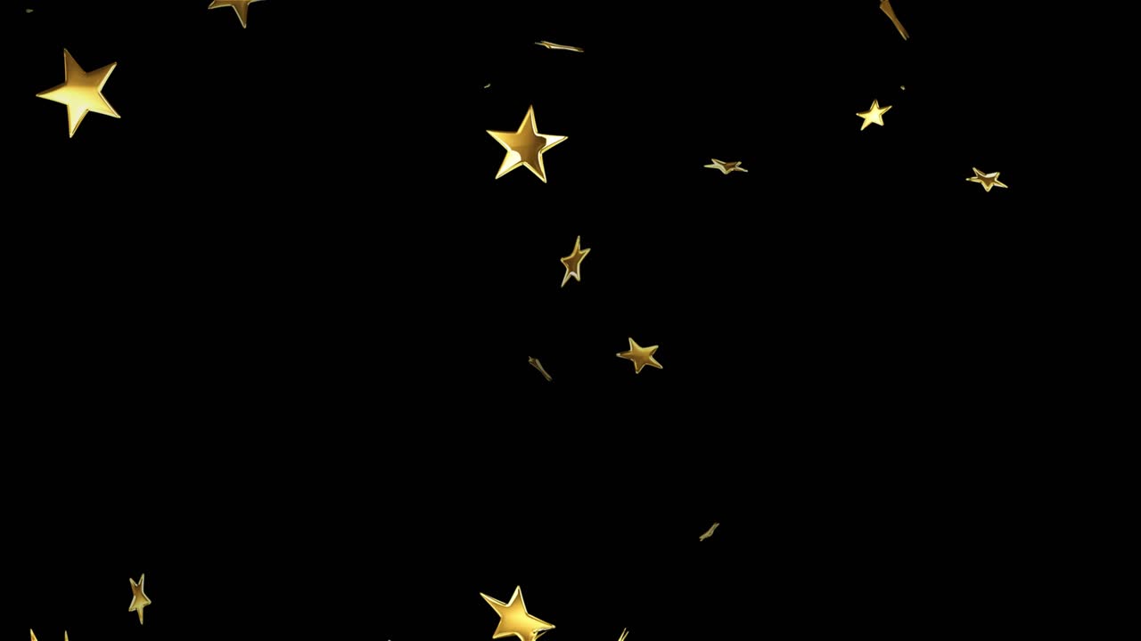 Neon green hexagon appearing, glowing and casting light, golden stars drifting, illuminating palms